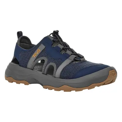 (10 UK, Mood Indigo) Teva Mens Outflow Closed Toe Adjustable Summer Outdoor Walking Hiking Sanda