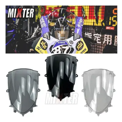 (clear) Fits For YAMAHA YZF R7 2023 YZF-R7 Double Bubble Motorcycle Accessories