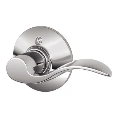 SCHLAGE F170ACC625RH F170 ACC RH Accent Right Hand Dummy Lever Standard Bright Chrome