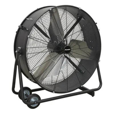 36" PREMIUM High Velocity Drum Fan - Speed Settings - Wheeled Tilting Stand