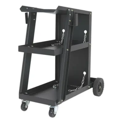 Universal Trolley for Portable MIG Welders - Carries Welder & Gas Bottle