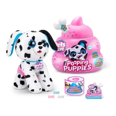 Pooping Puppies by ZURU, Dalmatian, Real Pet Dog Puppy, Play Soft Toy, Developmental Nurturing P