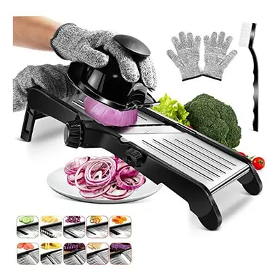 Adjustable Mandoline Slicer Upgraded Professional Vegetable Slicer for Potato Cabbage Onion Frui