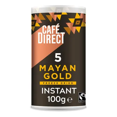 Caf?direct Fairtrade Freeze Dried Instant Mayan Gold Coffee x 100g