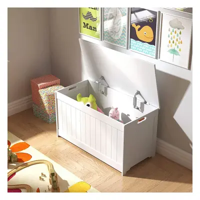 Wooden Toy Box Storage Unit Chest Children Kids Baby Nusery Bedroom