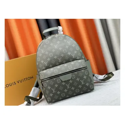 (Gradient green)Backpack Louis Vuitton trend Suitable for travel