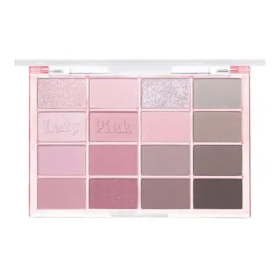 (10 Lazy Pink Blurring) [wakemake] Soft Blurring Eye Palette (12 Color) 14g