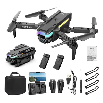 Drone With 4k Hd Camera Remote Control Toys Gifts For Boys Girls With Altitude Hold Headless Mod