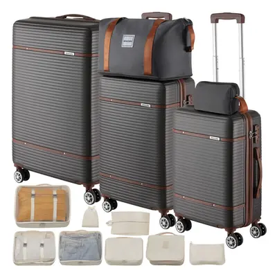 Suitcase Set Madison - 13-piece, suitcases, packing cubes, TSA lock