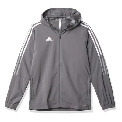 adidas Kids' Tiro Windbreaker Team Grey Four Large