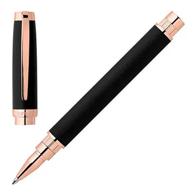 1881 Myth Black Rollerball Pen with Black Body Elegant Gift Box (Rose Gold)