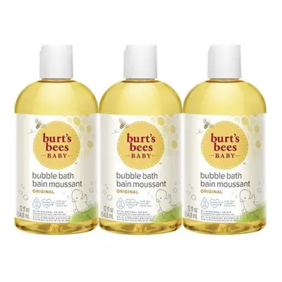 Burt's Bees Baby Bubble Bath & Body Wash, Gentle Baby Wash For Daily Care, Tear-Free, Pack, 3x35