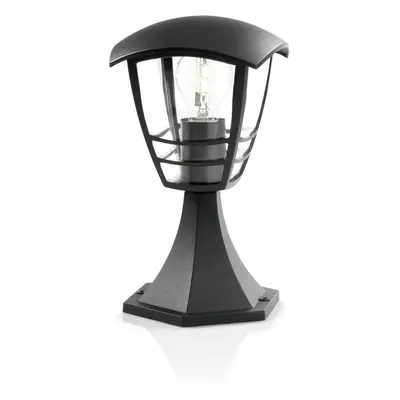 Philips myGarden Creek Outdoor Pedestal Black (Requires x W E27 Bulb)