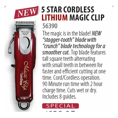 WAHL Cordless Magic Clip