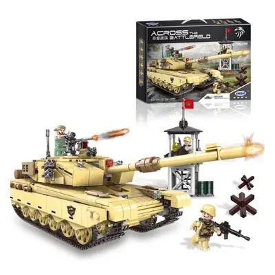 Xb06021 City Military World War Ii Series Tank Assembling Small Particle Building Blocks Childre