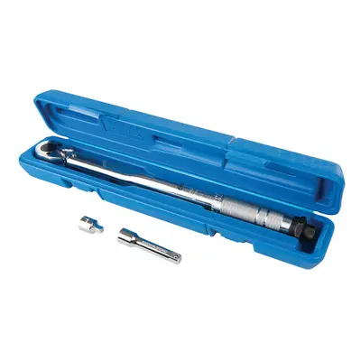 8 105Nm Torque Wrench 3/8" Socket Drive Reversible Locking Head & Extension