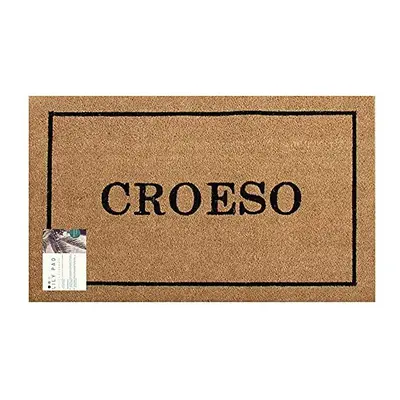 LPDoormats - welsh door mat Croeso - eco friendly coir doormat with non slip backing - country e