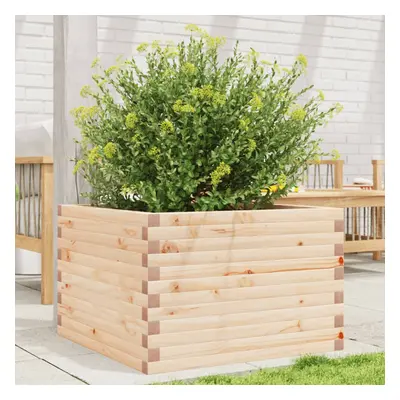 vidaXL Garden Planter 70x70x45.5 cm Solid Wood Pine