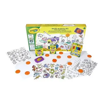 Deluxe Multi-Activity Kit | Pieces of Washable Colouring Fun! | Includes Pencils, Crayons, Marke