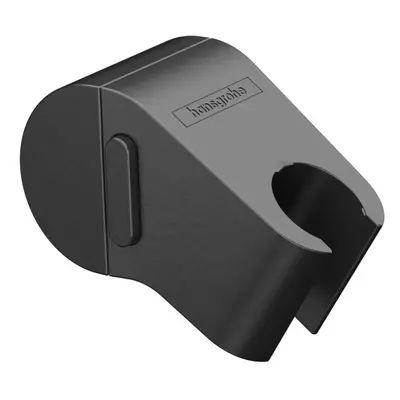 hansgrohe WallStoris Modern Handheld Shower Head Holder in Matte Black