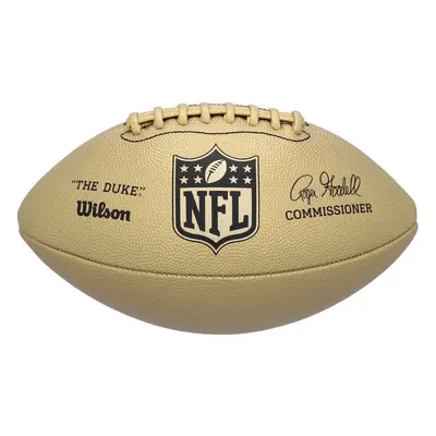 Wilson The Duke NFL Metallic Edition Football - Official Size Gold