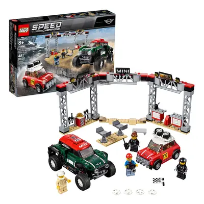 LEGO Speed Champions Mini Cooper Rally and Mini John Coope