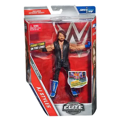 WWE AJ Styles Elite Series Mattel Wrestling Action Figure Brand New Sealed