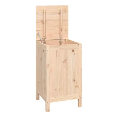 (natural) vidaXL Solid Wood Pine Laundry Box Multi Colours 44x44x76 cm/88.5x44x76 cm