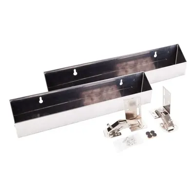 Hardware Resources TOSS14-R Wide Sink Tipout Tray Pack, Stainless Steel