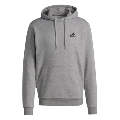 (L, Mid Grey) Adidas Unisex Adult Fleece Hoodie