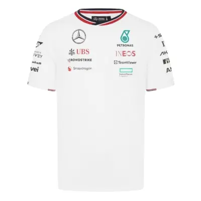 (L) Mercedes-AMG Team Driver T-Shirt (White)