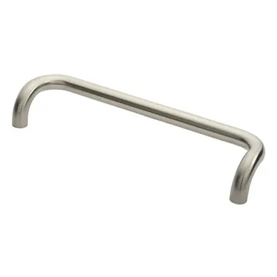 Cranked Pull Handle x 30mm 450m Fixing Centres Satin Stainless Steel