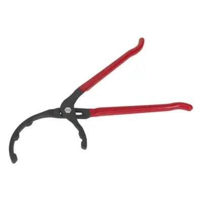 Large Oil Filter Pliers - 95mm to 178mm Serrated Jaws - Commercial Vehicle