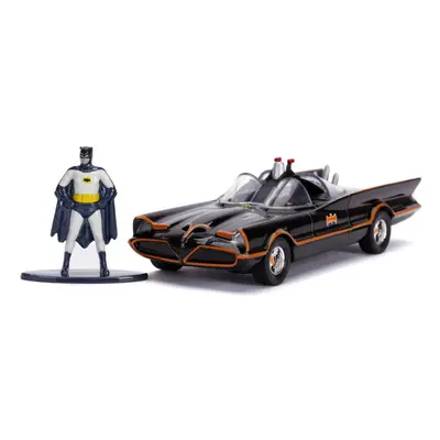 Dc Comics Batman Tv Series Classic Batmobile Die-Cast Toy Car With Bat