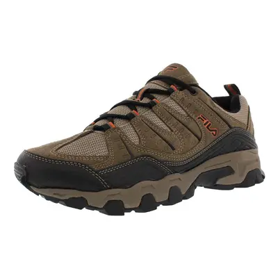 Fila Mens Outdoor Hiking Trail Running Athletic Shoes BrownOrange