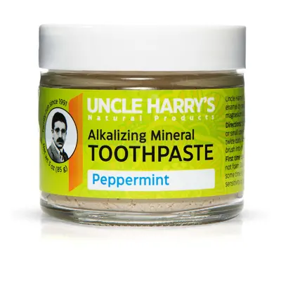 Uncle Harry's Peppermint Remineralizing Toothpaste | Natural Whitening