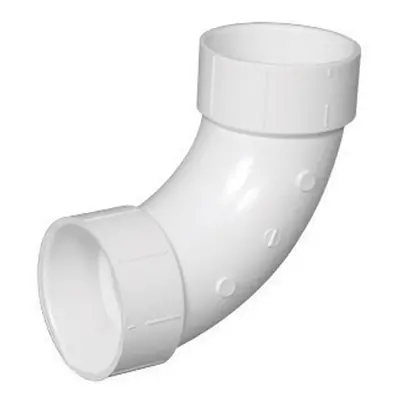 ELBOW 90LS PVC DWV2""HXH (Pack of 1)