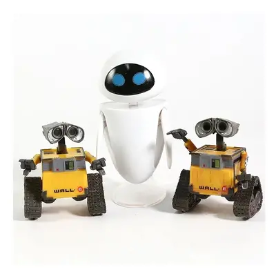 (New Old Wall E EVE) Wall-E Robot Wall E & EVE PVC Action Figure Collection Model Toys Dolls 6cm