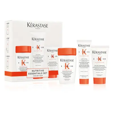 KÃ©rastase Nutritive Travel-Size Discovery Gift Set, Hydrating Shampoo, Conditioner and Blow Dry