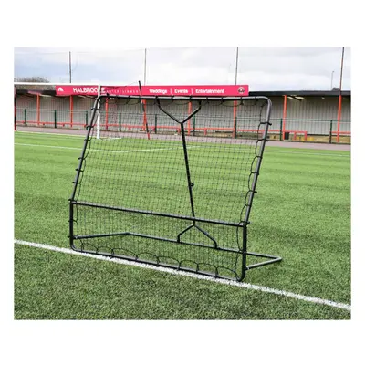 6 x 6.5ft Adjustable Angle Large Football Rebounder - Pitch Training Bounce Net