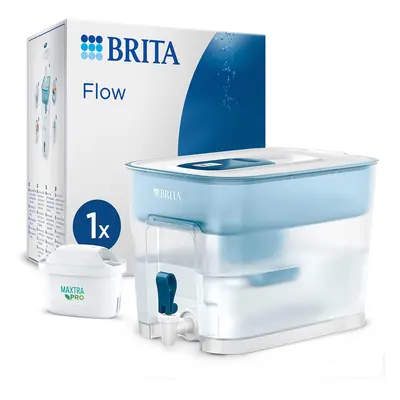 (Single) Flow Water Filter Tank (8.2L) incl. 1x MAXTRA PRO All-in-1 cartridge - fridge-fitting