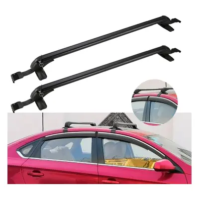 105CM/41.3" Car Roof Rack Bars Luggage Carrier Lockable Aluminium