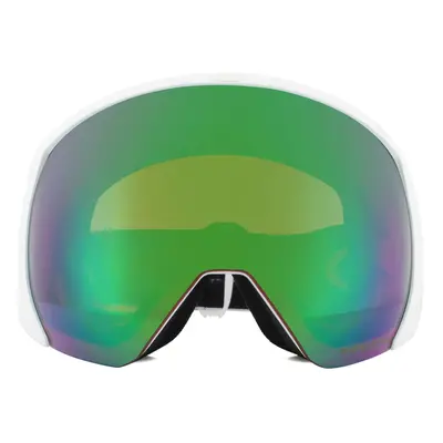 Oakley Ski Goggles Flight Path OO7110-10 Matte White Prizm Snow Jade Iridium