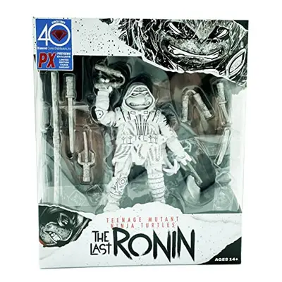 Teenage Mutant Ninja Turtles The Last Ronin Michelangelo Action Figure Black & White | 4.5'' TMN