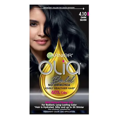 Garnier Olia Permanent Hair Color with Non-Drip Velvet Cream Formula Bold Collection Ammonia Fre