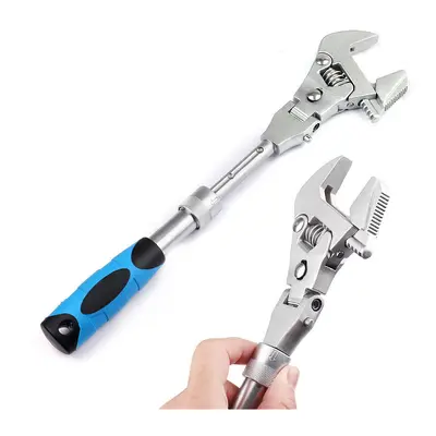 (5 in wrench) Multifunction In Torque Wrench Inch Adjustable Ratchet Wrench Degree Folding Spann