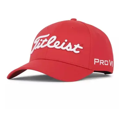 Titleist Tour Performance Golf Hat Red/White One Size Fits Most