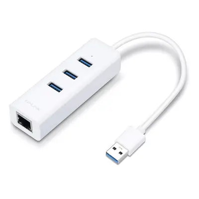 TP-LINK UE330 USB 3.0 (3.1 Gen 1) Type-A 1000Mbit/s White interface hub