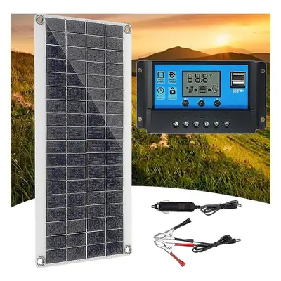 300w 12v Solar Panel, Solar Panel Kit, Battery Charger Kit With 60a Solar Charge Controller For 