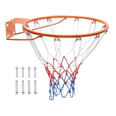 Vevor LK18CBZKFTSG8I4J6V0 Wall Door Mounted Basketball Hoop Rim with Net, Standard in. Indoor & 